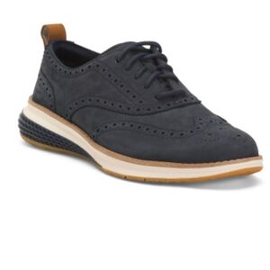 Elegant Cole Haan Original Grand Energy Weave Wingtip Shoes - Leather Upper